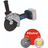 Bosch Akku-Winkelschleifer GWS 18V-180 P Professional, ohne Akku + Zubehör