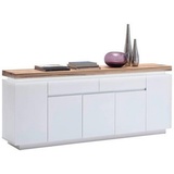 XXXLutz MCA Sideboard Weiß, - 200x81x40 cm,