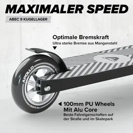 Apollo Genius Pro 4.0 Schwarz/Silber