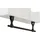 MÖBELPARTNER Wandregal Ella 59,8 x 13,5 x 31,5 cm Weiß