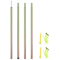 vidaXL Sonnensegel Stange 200 cm Verzinkter Stahl