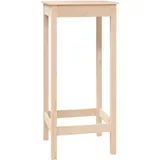 vidaXL Bartisch 50 x 50 x 110 cm Braun