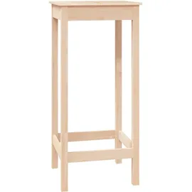 vidaXL Bartisch 50 x 50 x 110 cm Braun