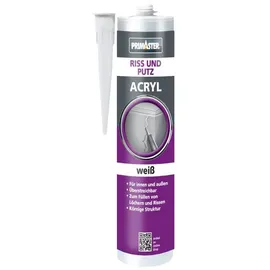 Primaster Riss und Putz-Acryl weiß 310 ml