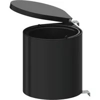 Starax Einbaumülleimer 10 l Schwarz