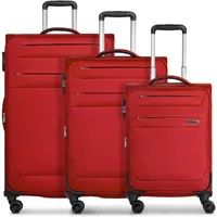 Worldpack Chicago Koffer-Set 3-tlg. rot