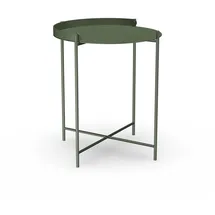 Houe Edge Beistelltisch Ø46,5 cm Olive Green