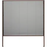 culex Insektenschutz Dachfenster Plissee 160 x 180 cm Braun