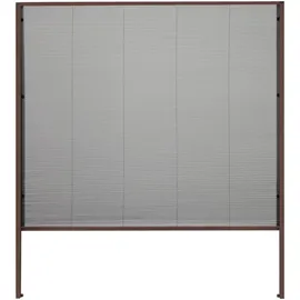 culex Insektenschutz Dachfenster Plissee 160 x 180 cm Braun