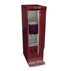 Gastro-Cool - Saftkühlschrank - weinrot - 3x10 Liter - GCBIB110