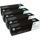 HP 4 HP Toner CF210X-CF213A 131X 131A Multipack K C M Y 4-farbig