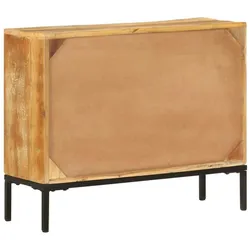 vidaXL Sideboard 88x30x73 cm : Material - Altholz Massiv