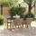 vidaXL Garten Essgruppe 5-tlg. Beige