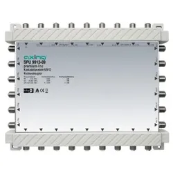 Axing SPU9912-09 Multischalter-Kaskadenbaustein, 9 Ein-/Ausgänge, 12 Teilnehmer, 25dB SPU991209 SPU 9912-09