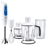 Braun MultiQuick 3 MQ 3045 Aperitive Stabmixer weiß/blau