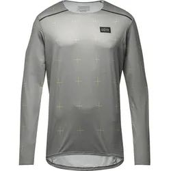 GORE WEAR Herren Contest Langärmeliges Shirt, lab gray, M