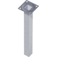 diy element-system gmbh Schrank Stahl schwarz 800 mm eckig 4 Stück