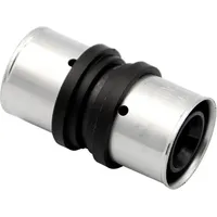 Pipetec Press-Kupplung PPSU 26x3 KPFK2626 DVGW, TH+U Pressfitting, Presskupplung