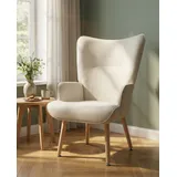 INOSIGN Relaxsessel KEADY Hochlehnsessel 68 x 100 x 73 cm Beige