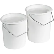 Westmark Vorratseimer weiß 2 l + 3 l