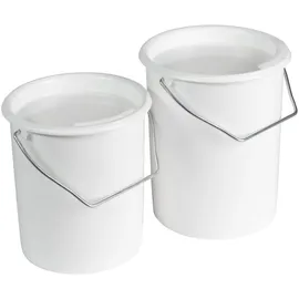Westmark Vorratseimer weiß 2 l + 3 l