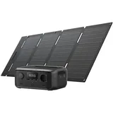 ECOFLOW Tragbare Powerstation RIVER 3 245 Wh mit 45 W Solarpanel, bis zu 600 W Leistung, verdoppelte Laufzeit mit GaN, <20 ms USV