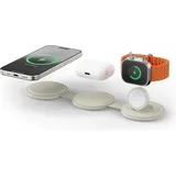 Satechi OntheGo 3-in-1 Wireless Charger Sand