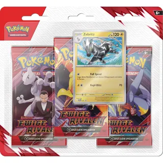 Rivalen: Zebritz 3 Boosterpacks & 1 holografische Promokarte