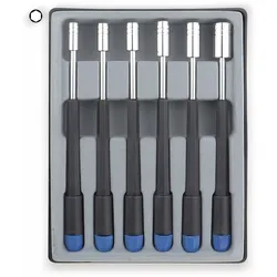 DONAU ELEKTRONIK Steckschlüssel-Satz 280-65, Sechskant, 4...8 mm, 6-teilig