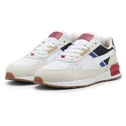 PUMA Graviton Pro Sneaker 30 - warm white/puma white/club navy/club red 37