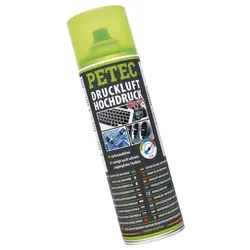 PETEC 72150 Druckluft Spray 400ml Druckluftspray Feinmechanik Elektronik