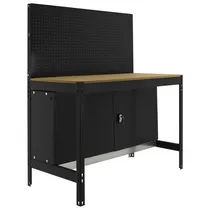 Proregal Werkbank Metall 90x84x61 cm Anthrazit