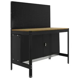 Proregal Werkbank Metall 90x84x61 cm Anthrazit