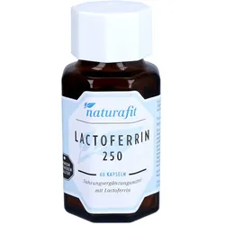 Naturafit Lactoferrin 250 mg aus Kuhmilch Kapseln
