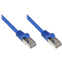 Varia Patchkabel Cat. 5e, SF/UTP, blau, 10m, Good Connections®