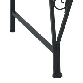 vidaXL Baumbank 160 x 80 x 89 cm Schwarz