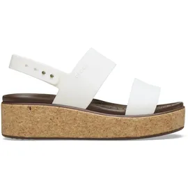 Crocs Brooklyn Cork Low Wedge Chalk 42