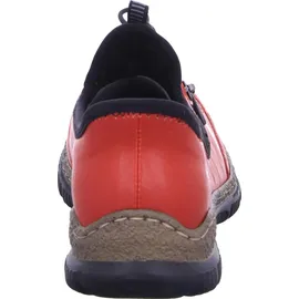 Rieker Komfort Slipper Damen Rot 38