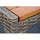 Merxx Avellino Garten-Essgruppe 7-tlg. Tisch 180 x 100 cm steinbeige inkl. Auflagen