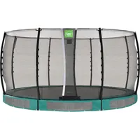 EXIT TOYS EXIT Allure Classic Bodentrampolin Ø 427 cm Grün