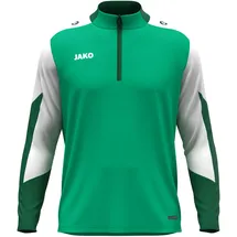 Jako Ziptop Dynamic grün/weiß/dunkelgrün 164