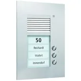 TCS PUK03/1-EN PUK TCS:BUS Audio Außenstation 3T 1Sp UP silber PUK031EN