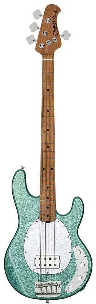 Sterling by Music Man StingRay RAY34 Sparkle Seafoam Sparkle - E-Bass