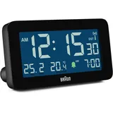 Braun BC10 DCF-B Funkwecker schwarz