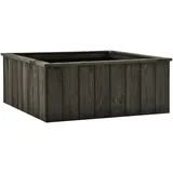vidaXL Hochbeet 74 x 77 x 30 cm Dunkelgrau