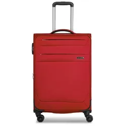 Worldpack Chicago 4 Rollen Trolley M 67 cm mit Dehnfalte dark-red