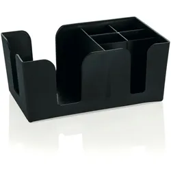Scandic Bar Bar caddy, Schwarz, 24x14cm