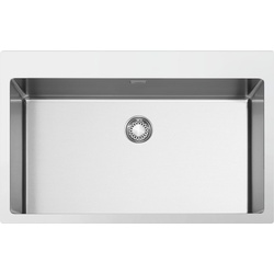 VR12S70RS Spülbecken 70 cm mit Armaturenbank für Unterbau oder Auflage