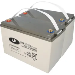 2x Landport LP EVX12120 12V 120Ah Deep-Cycle AGM-GEL Batterie