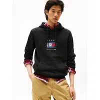 Tommy Hilfiger Kapuzensweatshirt TOMMY HILFIGER "LINEAR FLAG GRAPHIC", Herren,